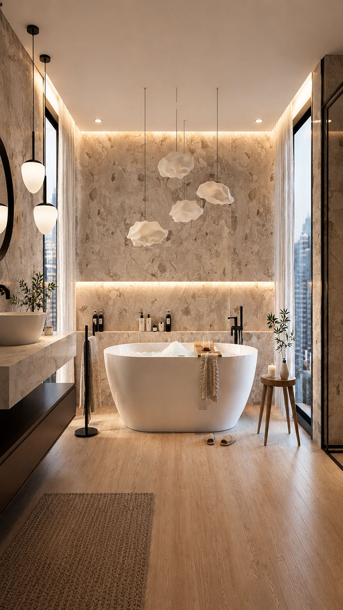 Terrazo creme 2